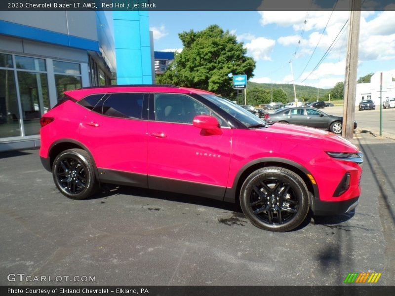 Red Hot / Jet Black 2020 Chevrolet Blazer LT AWD