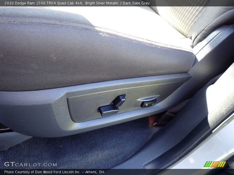 Bright Silver Metallic / Dark Slate Gray 2010 Dodge Ram 1500 TRX4 Quad Cab 4x4