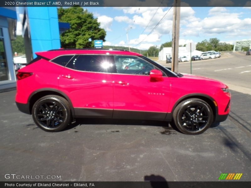 Red Hot / Jet Black 2020 Chevrolet Blazer LT AWD