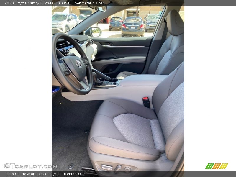 Celestial Silver Metallic / Ash 2020 Toyota Camry LE AWD