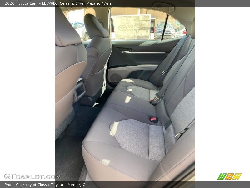 Celestial Silver Metallic / Ash 2020 Toyota Camry LE AWD
