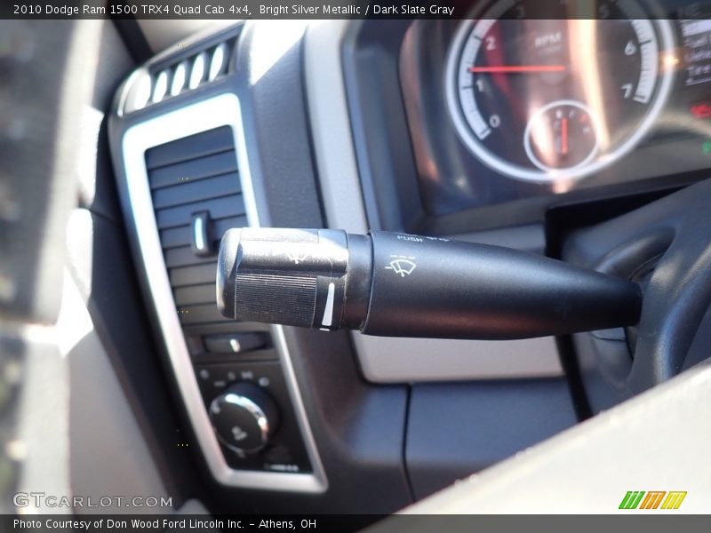 Bright Silver Metallic / Dark Slate Gray 2010 Dodge Ram 1500 TRX4 Quad Cab 4x4