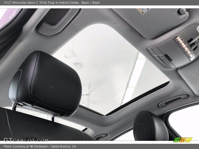 Black / Black 2017 Mercedes-Benz C 350e Plug-in Hybrid Sedan