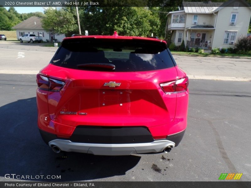 Red Hot / Jet Black 2020 Chevrolet Blazer LT AWD
