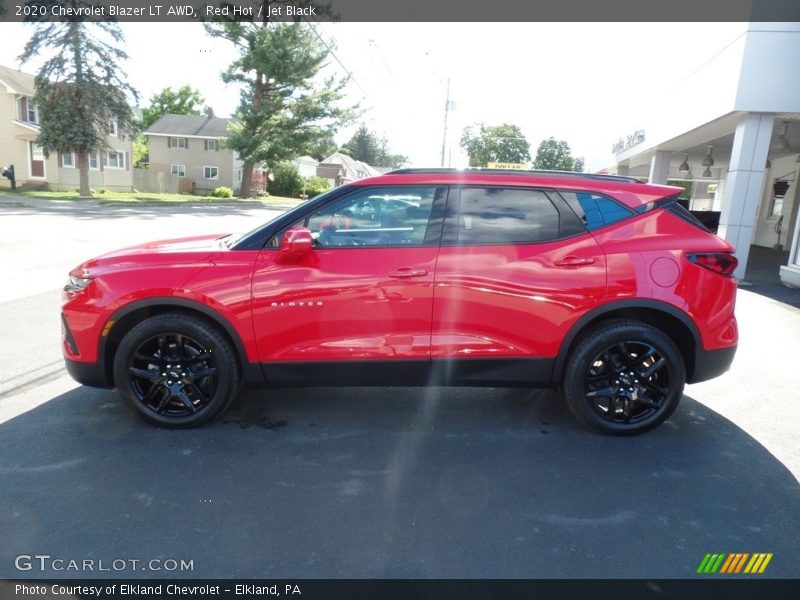 Red Hot / Jet Black 2020 Chevrolet Blazer LT AWD