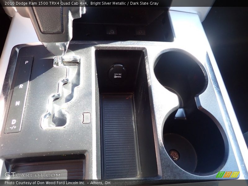 Bright Silver Metallic / Dark Slate Gray 2010 Dodge Ram 1500 TRX4 Quad Cab 4x4