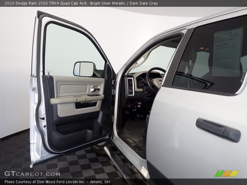 Bright Silver Metallic / Dark Slate Gray 2010 Dodge Ram 1500 TRX4 Quad Cab 4x4
