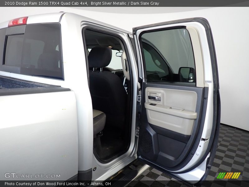 Bright Silver Metallic / Dark Slate Gray 2010 Dodge Ram 1500 TRX4 Quad Cab 4x4