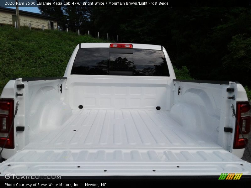 Bright White / Mountain Brown/Light Frost Beige 2020 Ram 2500 Laramie Mega Cab 4x4