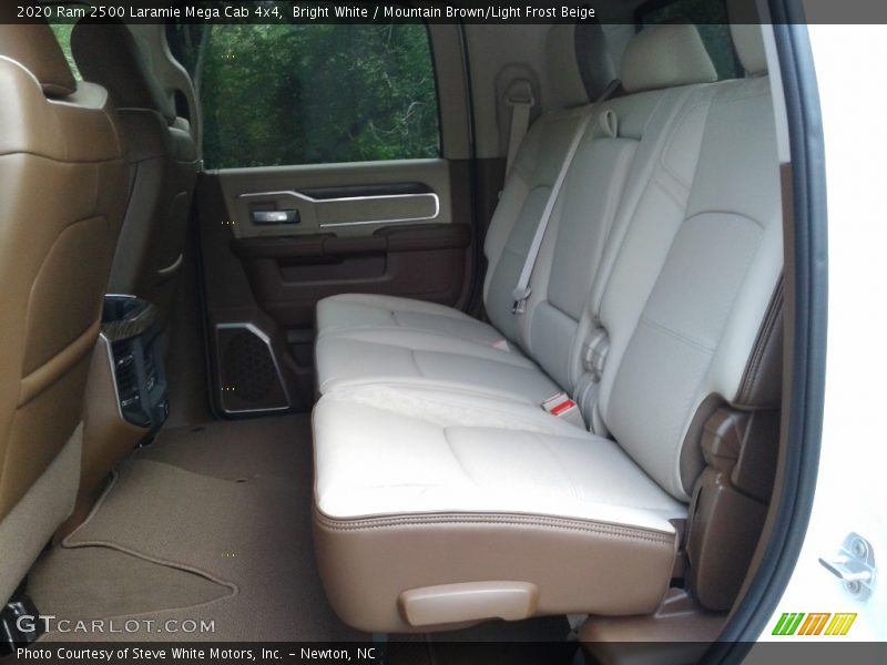 Rear Seat of 2020 2500 Laramie Mega Cab 4x4
