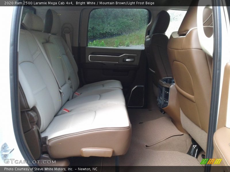 Front Seat of 2020 2500 Laramie Mega Cab 4x4