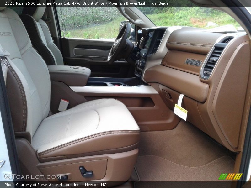 Front Seat of 2020 2500 Laramie Mega Cab 4x4