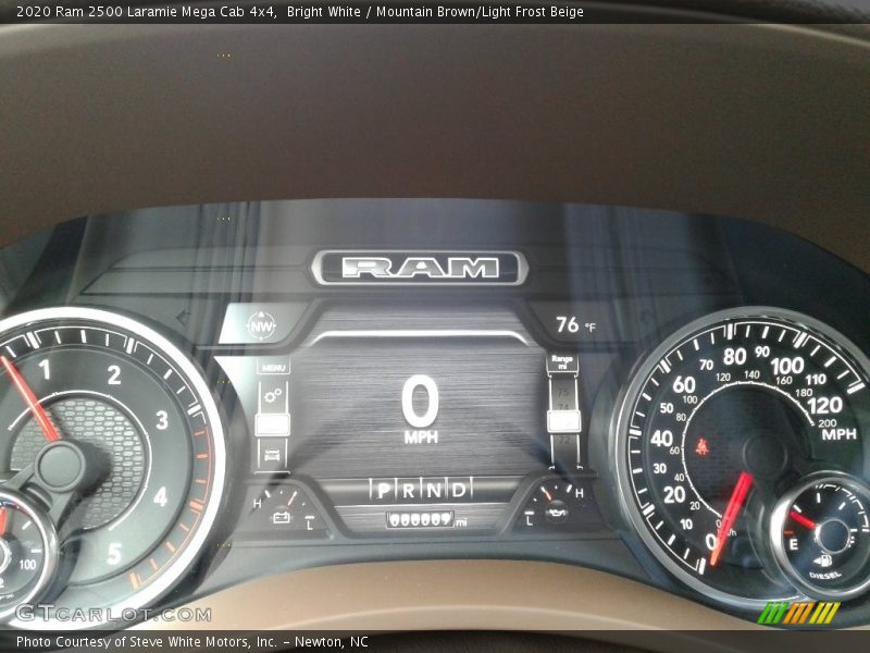  2020 2500 Laramie Mega Cab 4x4 Laramie Mega Cab 4x4 Gauges