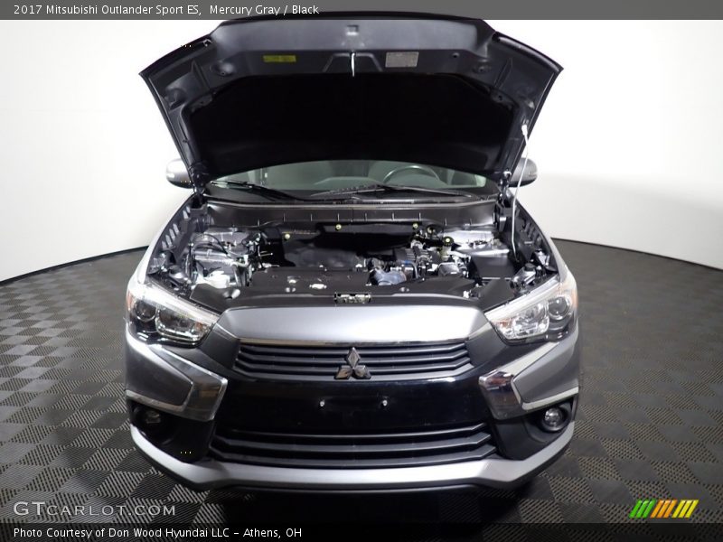 Mercury Gray / Black 2017 Mitsubishi Outlander Sport ES