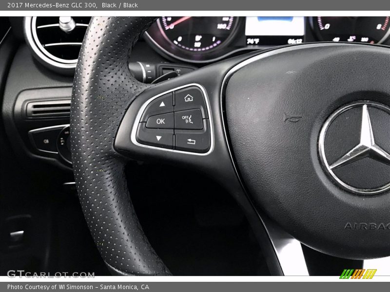 Black / Black 2017 Mercedes-Benz GLC 300