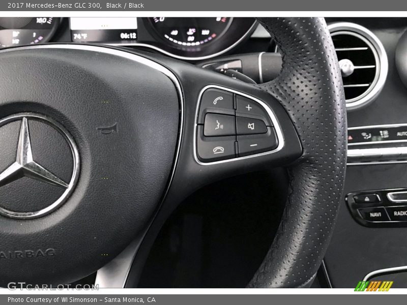 Black / Black 2017 Mercedes-Benz GLC 300