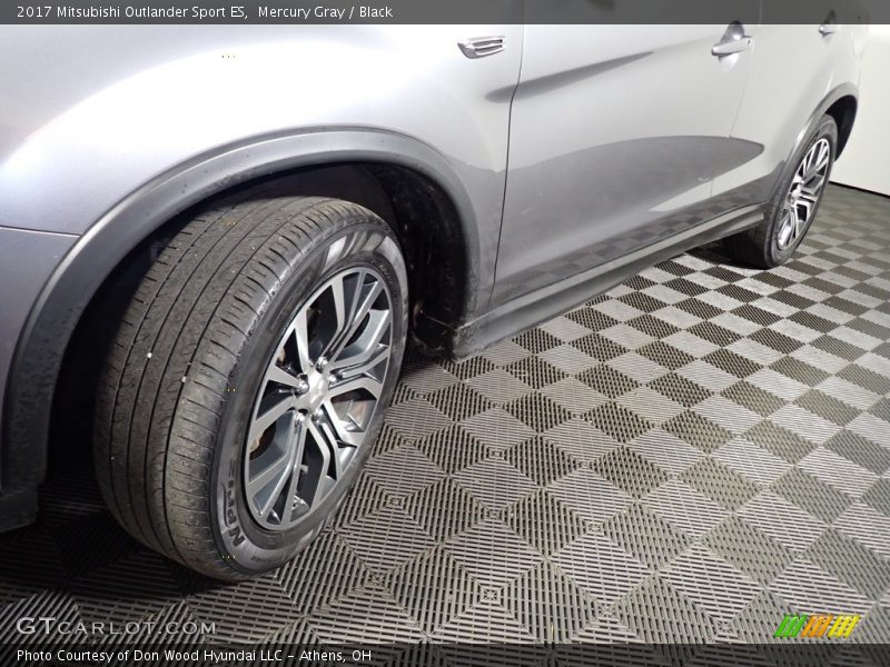 Mercury Gray / Black 2017 Mitsubishi Outlander Sport ES