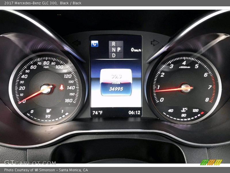 Black / Black 2017 Mercedes-Benz GLC 300