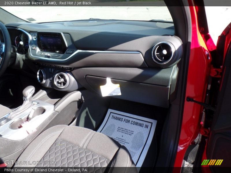 Red Hot / Jet Black 2020 Chevrolet Blazer LT AWD