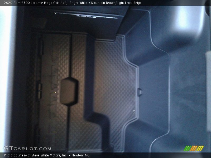 Bright White / Mountain Brown/Light Frost Beige 2020 Ram 2500 Laramie Mega Cab 4x4