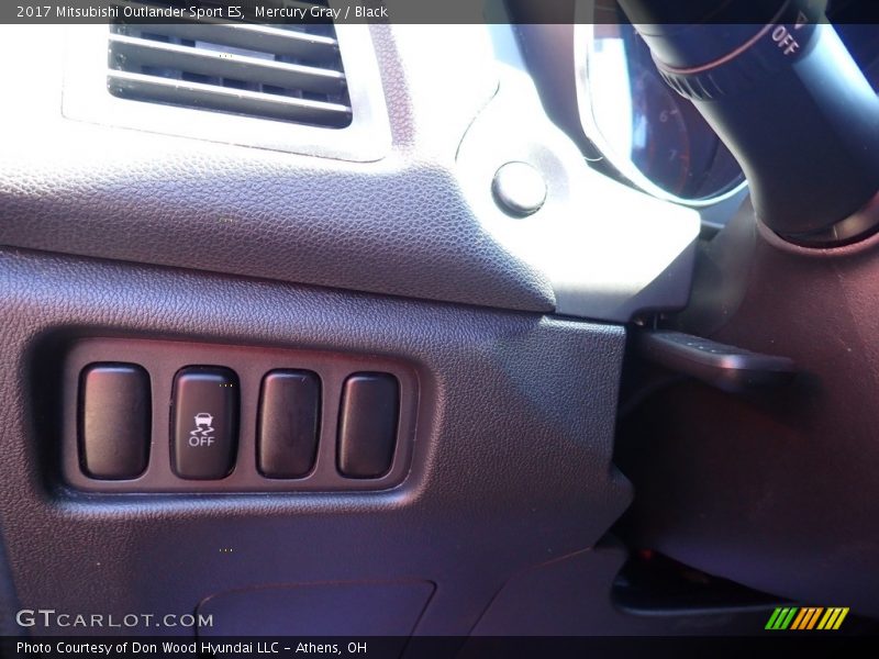 Mercury Gray / Black 2017 Mitsubishi Outlander Sport ES