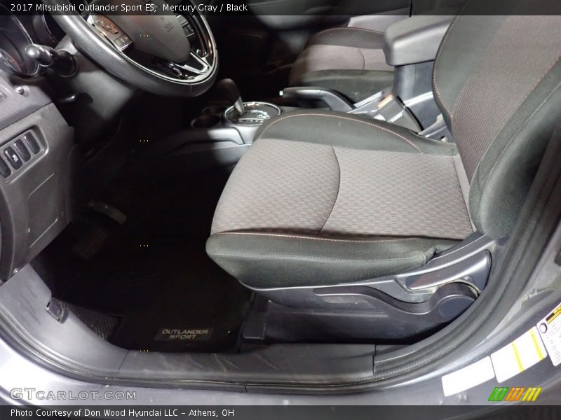 Mercury Gray / Black 2017 Mitsubishi Outlander Sport ES