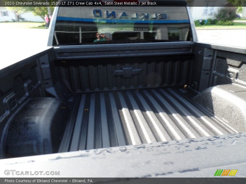 Satin Steel Metallic / Jet Black 2020 Chevrolet Silverado 1500 LT Z71 Crew Cab 4x4