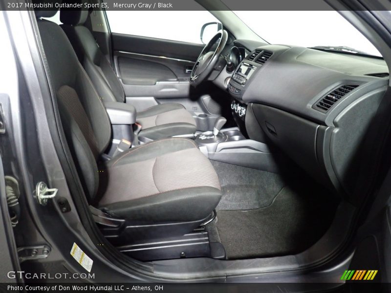 Mercury Gray / Black 2017 Mitsubishi Outlander Sport ES