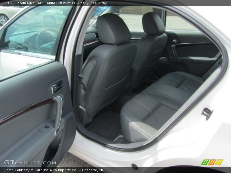 White Platinum Tri-Coat / Steel Gray 2010 Lincoln MKZ FWD