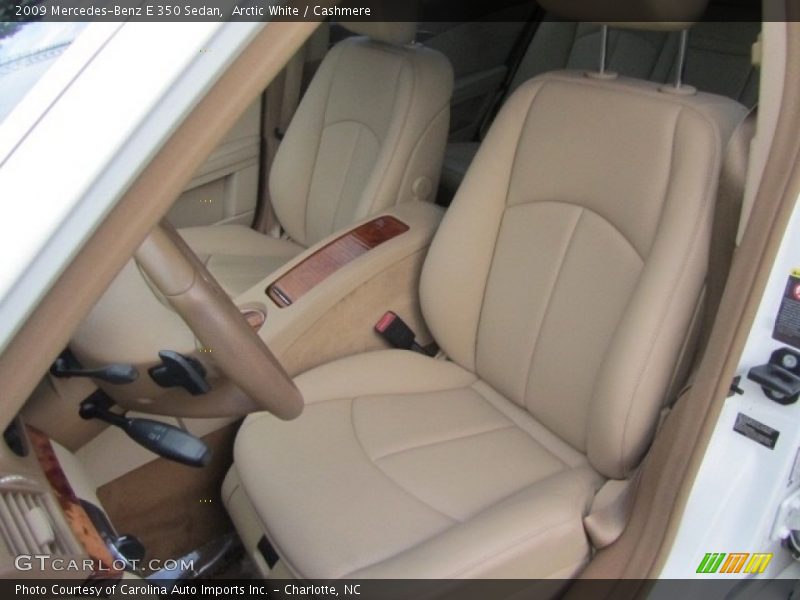 Arctic White / Cashmere 2009 Mercedes-Benz E 350 Sedan