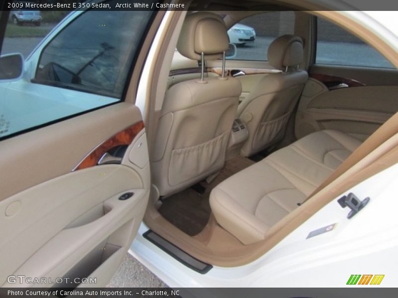 Arctic White / Cashmere 2009 Mercedes-Benz E 350 Sedan