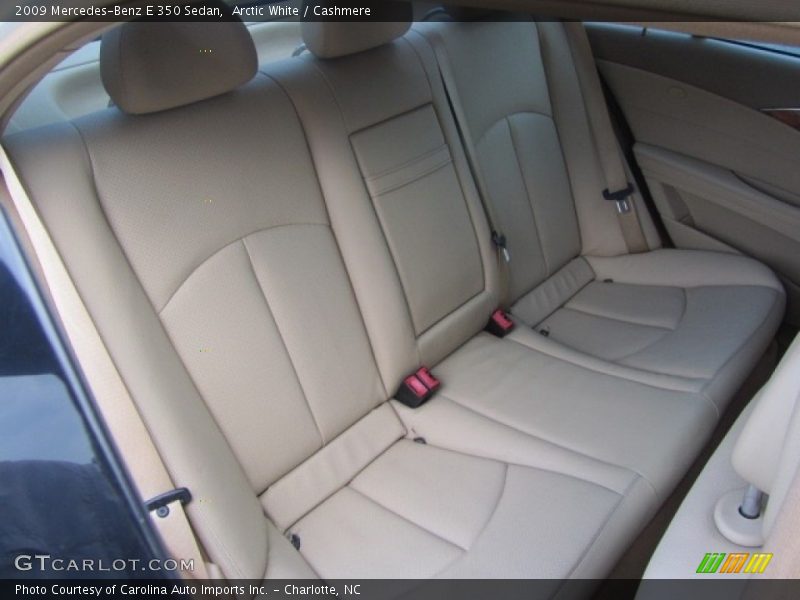 Arctic White / Cashmere 2009 Mercedes-Benz E 350 Sedan