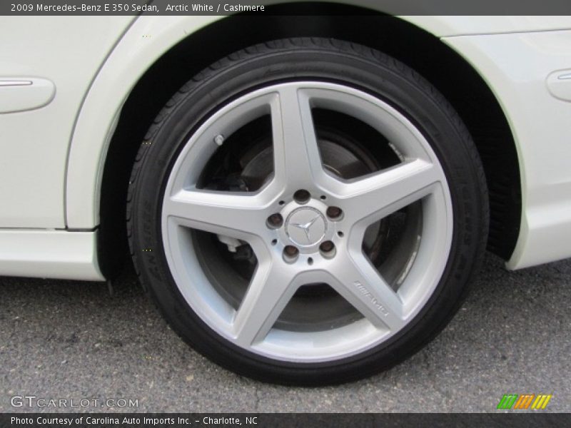 Arctic White / Cashmere 2009 Mercedes-Benz E 350 Sedan