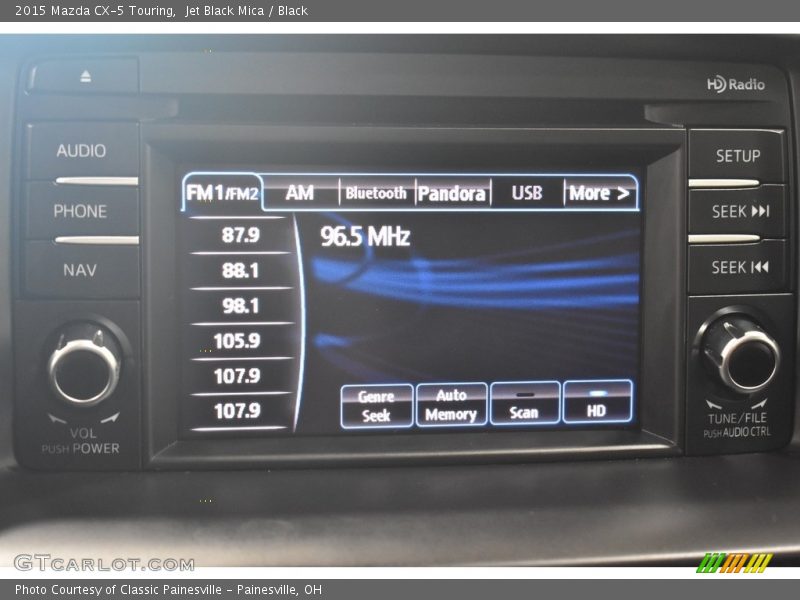 Jet Black Mica / Black 2015 Mazda CX-5 Touring