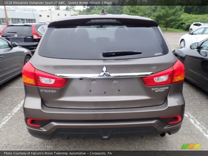 Quartz Brown Metallic / Black 2018 Mitsubishi Outlander Sport LE AWC
