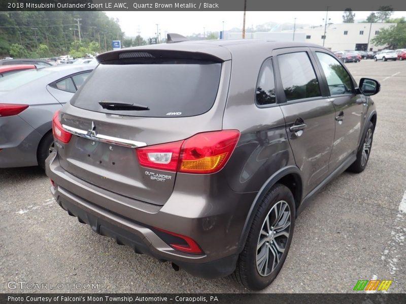 Quartz Brown Metallic / Black 2018 Mitsubishi Outlander Sport LE AWC
