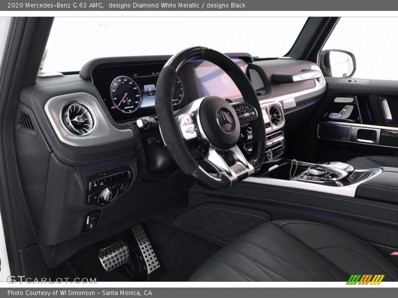 designo Diamond White Metallic / designo Black 2020 Mercedes-Benz G 63 AMG