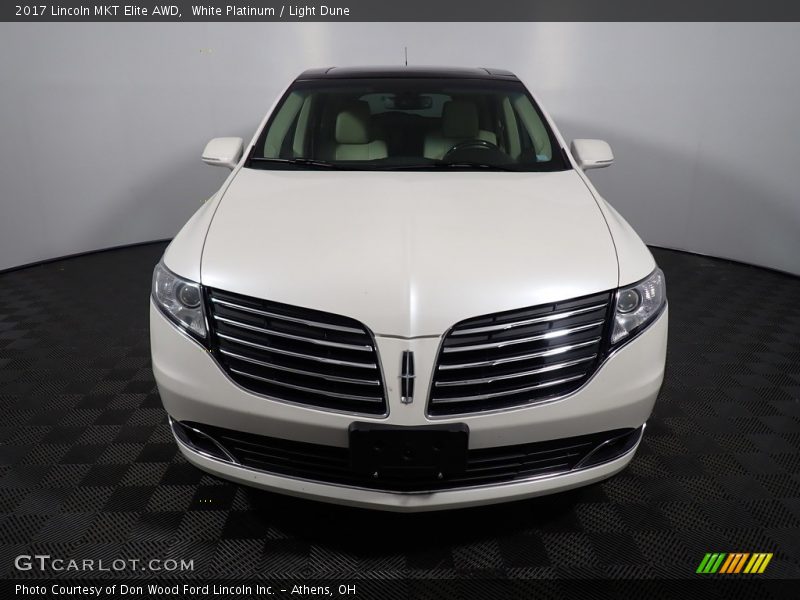 White Platinum / Light Dune 2017 Lincoln MKT Elite AWD