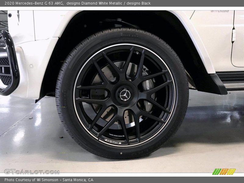 designo Diamond White Metallic / designo Black 2020 Mercedes-Benz G 63 AMG