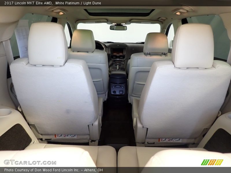 Rear Seat of 2017 MKT Elite AWD