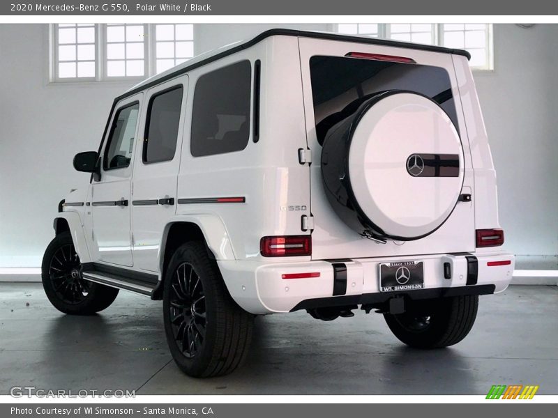 Polar White / Black 2020 Mercedes-Benz G 550