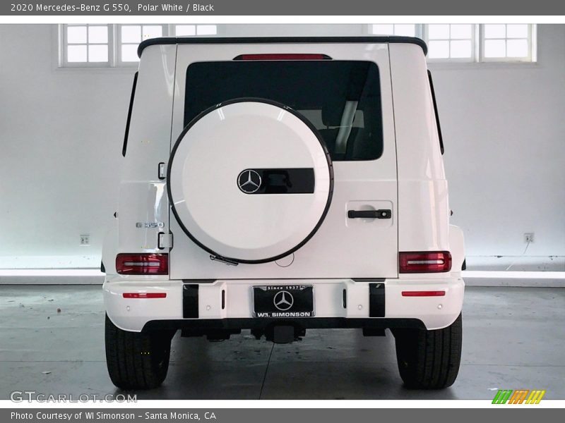 Polar White / Black 2020 Mercedes-Benz G 550