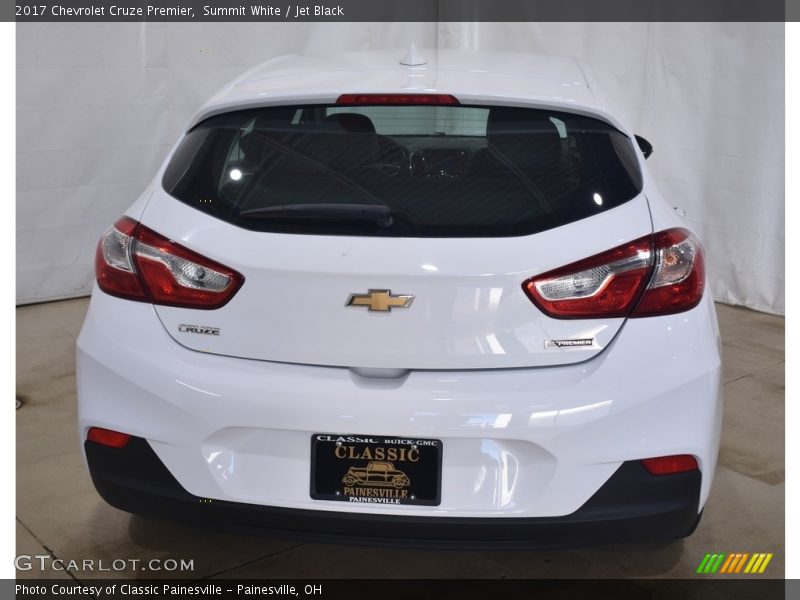 Summit White / Jet Black 2017 Chevrolet Cruze Premier