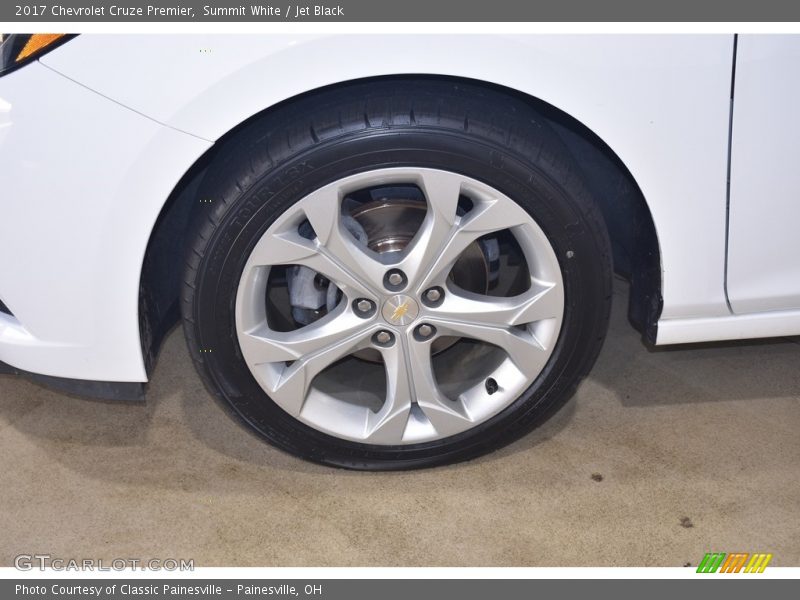 Summit White / Jet Black 2017 Chevrolet Cruze Premier