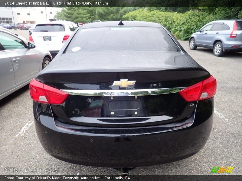 Black / Jet Black/Dark Titanium 2014 Chevrolet Impala LS