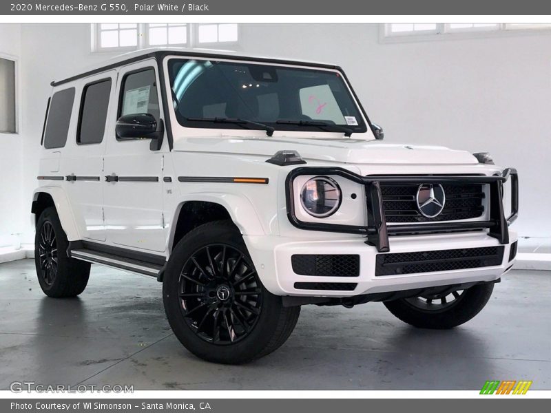 Polar White / Black 2020 Mercedes-Benz G 550