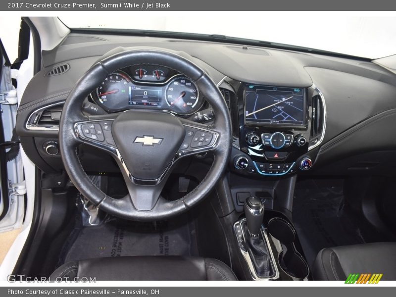 Summit White / Jet Black 2017 Chevrolet Cruze Premier