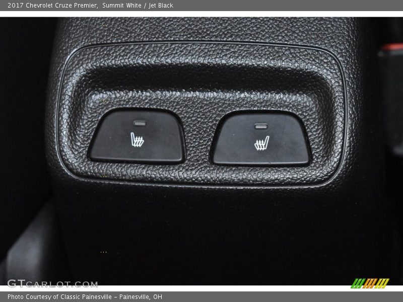 Summit White / Jet Black 2017 Chevrolet Cruze Premier
