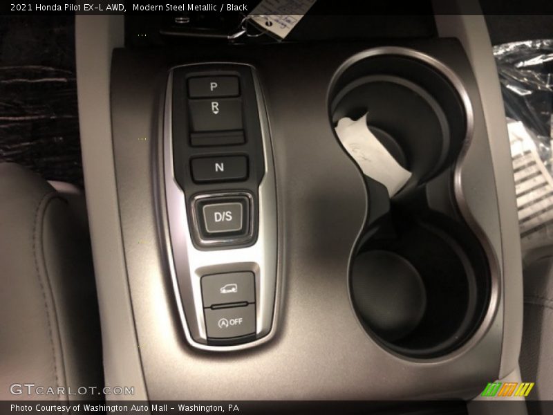 Modern Steel Metallic / Black 2021 Honda Pilot EX-L AWD