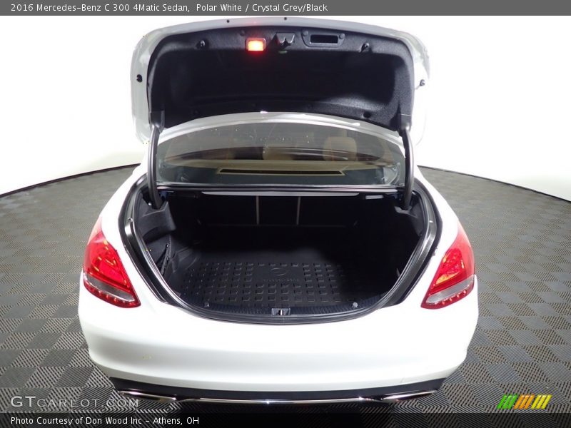 Polar White / Crystal Grey/Black 2016 Mercedes-Benz C 300 4Matic Sedan